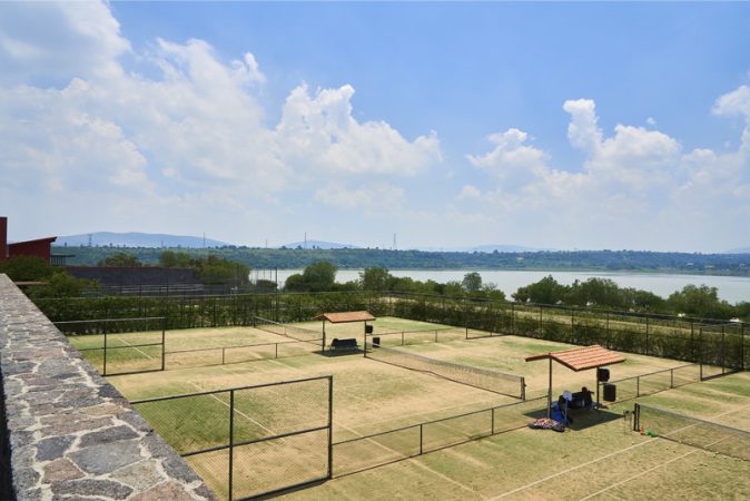 Canchas de tenis de pasto